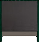 Fritz Green Velvet King Bed