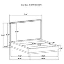 Kailani Wingback Platform Bed