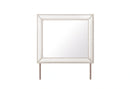 Clara Beige Upholstered Mirror