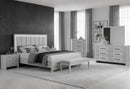 Elsie Grey Bed with LED