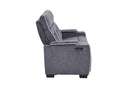 U1895 Grey P2 Reclining Sofa with IS and LED