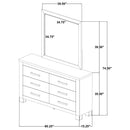 Oakglen Dresser with Mirror