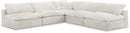 Cozy Cream Velvet Cloud Modular Sectional