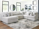 Cuddle Plush Sectional with Chaise