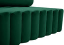 Melody Green Velvet Loveseat
