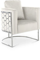 Casa Cream Velvet Chair