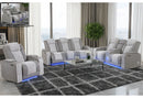 U8000 Grey Pwr Rec Sofa/Pwr Con Rec Loveseat/Pwr Recliner W/PHR