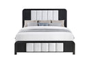 Beckett White/Black Bed