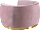 Julian Pink Velvet Chair
