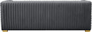 Ravish Grey Velvet Sofa