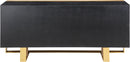Sherwood Black Wood Sideboard/Buffet