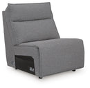 Modmax II Power Reclining Sectional with Chaise and Audio Console