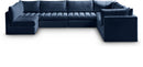Jacob Navy Velvet Modular Sectional