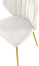 Finley Cream Velvet Dining Chair