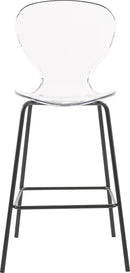 Clarion Matte Black Stool