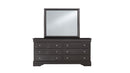 POMPEI METALLIC GREY QUEEN BED GROUP WITH LED - NY Furniture Direct (NY)