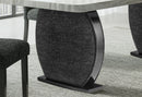 D2502 DINING TABLE AND 8 DINING CHAIRS