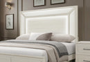 CLARA BEIGE FULL BED WITH LED