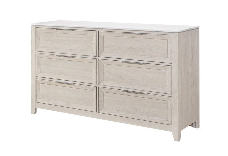 beige dresser chest MARIAH - DRESSER