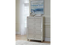 RILEY SILVER KING BED GROUP