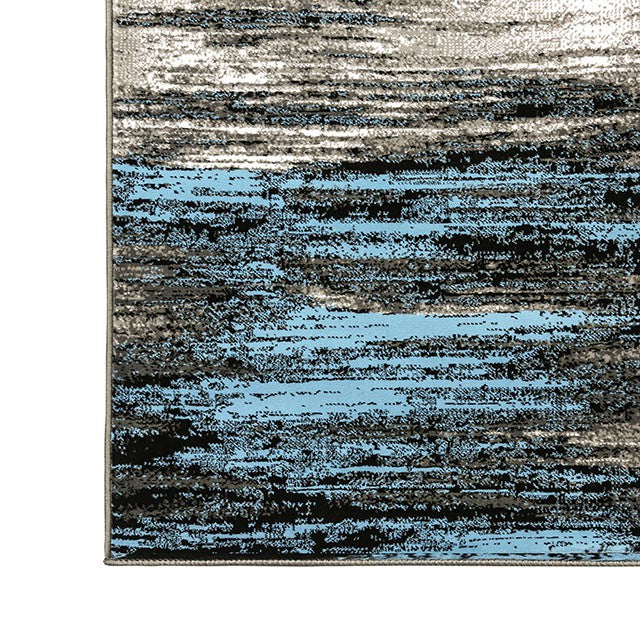 Sivas Gray/Blue 5' X 8' Area Rug