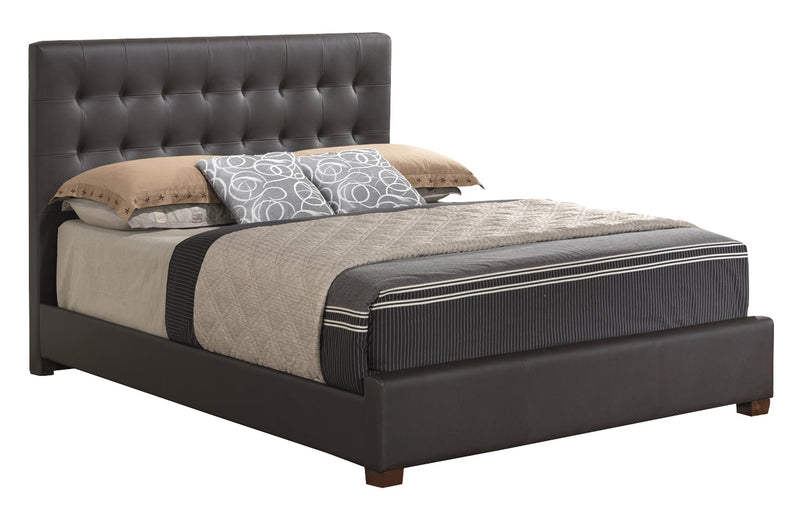 Global Furniture 8101 King PU Bed in Brown image
