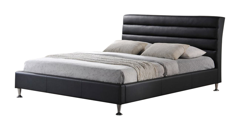 Global Furniture 8284 Queen PU Bed in Black image