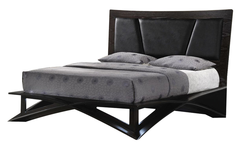 Global Furniture Fairmont Queen Panel Bed in Dark Cappuccino image