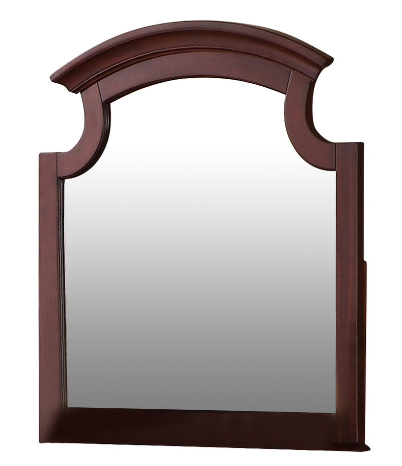 Global Furniture Laura Mirror in Cherry image