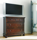 Porter Millennium by Ashley Media Chest - NY Furniture Direct (NY)