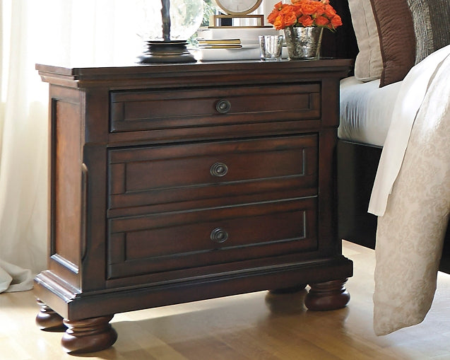 Porter Millennium by Ashley Two Drawer Night Stand