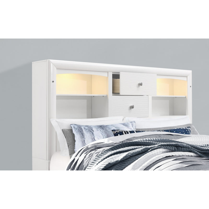 Jordyn White Full 5-Piece Bedroom Set image