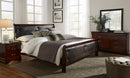MARLEY QUEEN BED MERLOT image