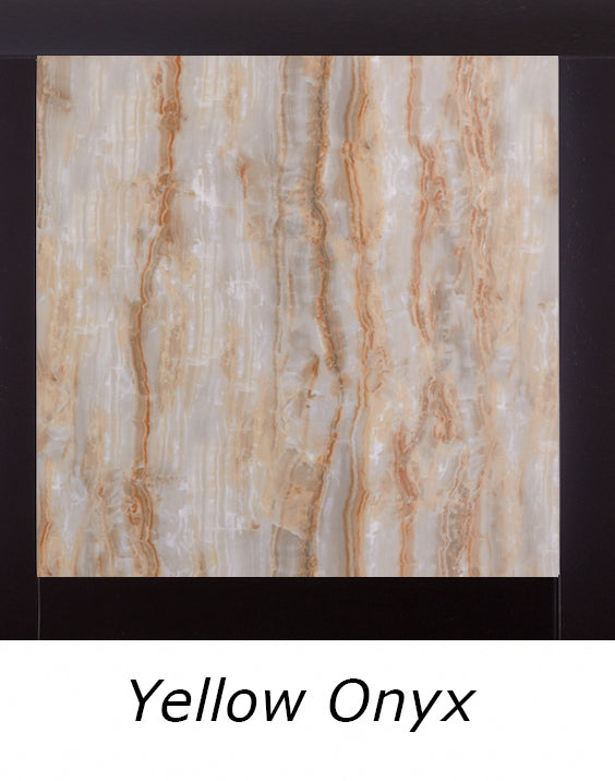 Global Furniture Marble Stone Top Dining Table in Yellow Onyx D040DT image