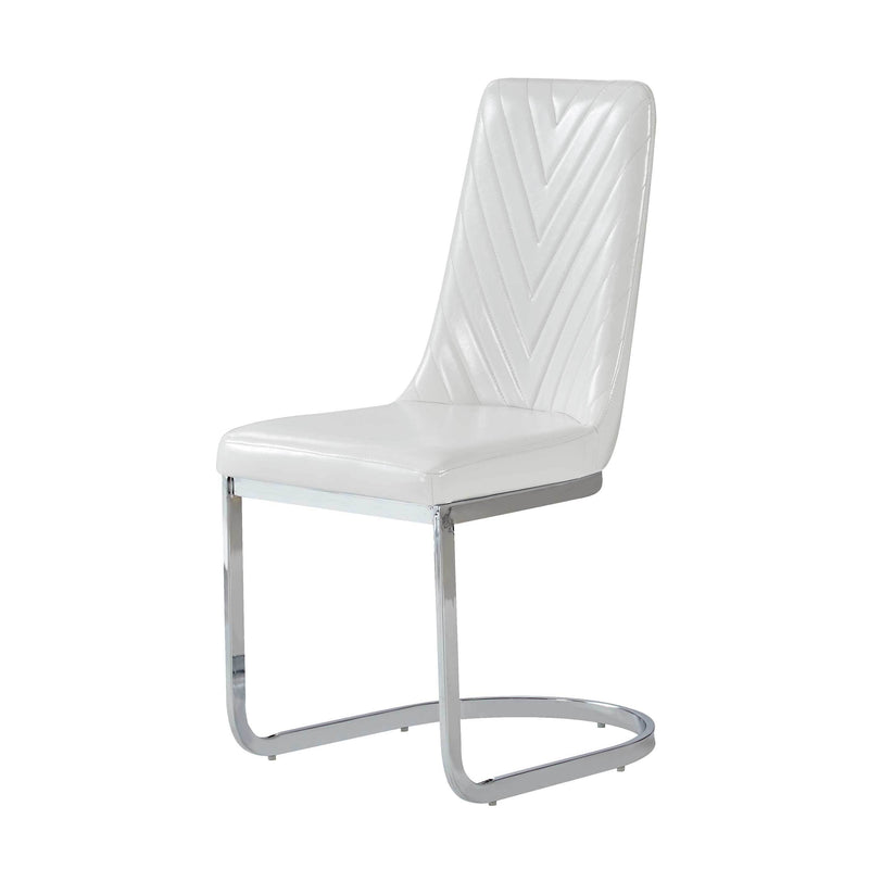Global Furniture D1067 Dining Chair in White D1067DC-WH (Set of 2) image