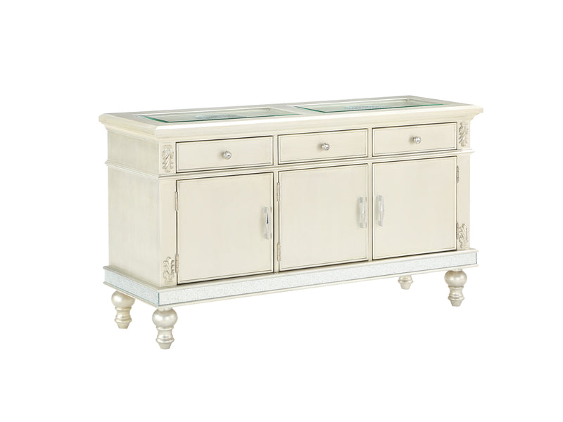 Global Furniture D3355 Buffet in Vibrant Silver D3355-B image