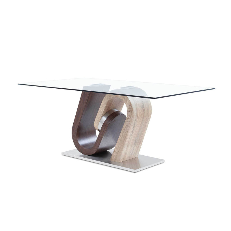 Global Furniture D4126 Dining Table in Dark Brown/Walnut D4126DT image