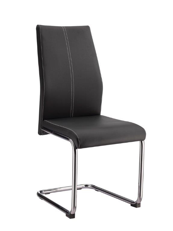 Global Furniture D41DC Dining Chair in Black D41DC-BL (Set of 2) image
