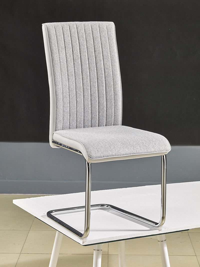 Global Furniture D4957 Dining Chair in Gray D4957DC-GR (Set of 2) image