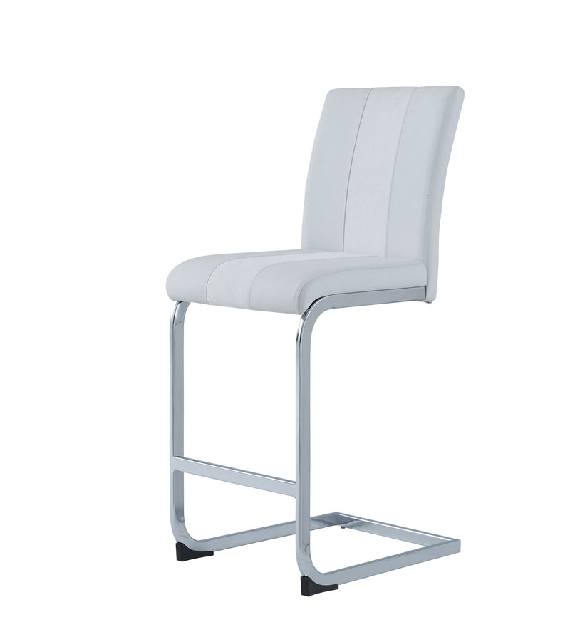 Global Furniture D915 Bar Stool in White D915BS-WH (Set of 2) image