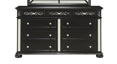 Global Furniture Diana Dresser in Black DIANA BL-D image