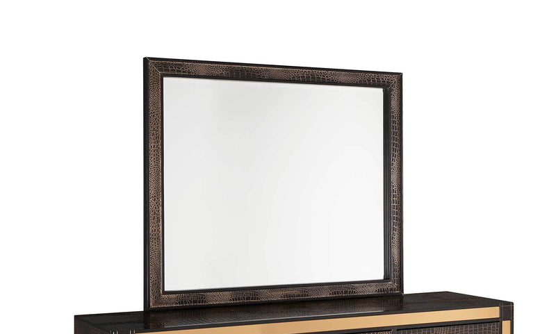 Global Furniture Mirror Choc Mirror in Chocolate MIRROR CHOC-M image