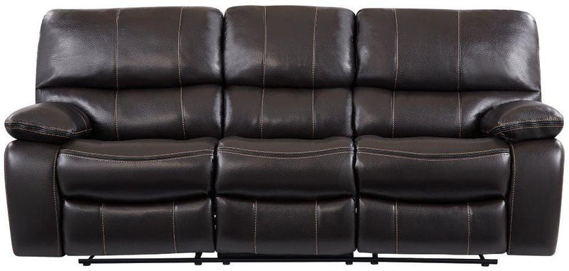 Global Furniture U0040 Power Reclining Sofa in Espresso/Black image