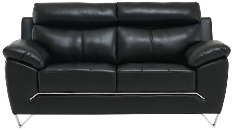 Global Furniture U8360 Loveseat in Black image