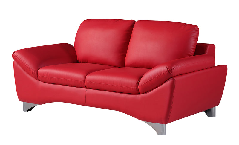 Global Furniture U7140 Loveseat in Red image