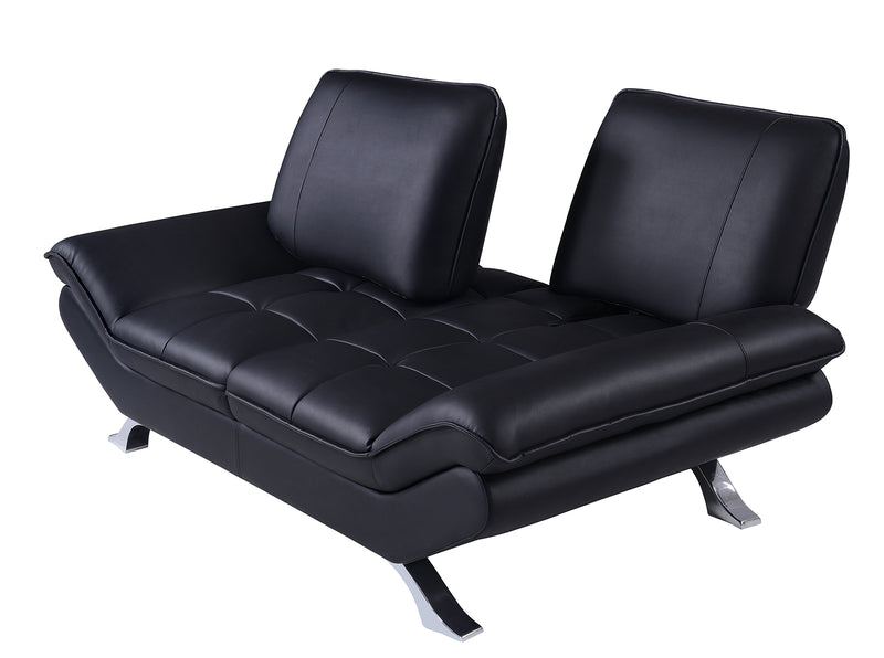 Global Furniture UFM151 Loveseat in Black image