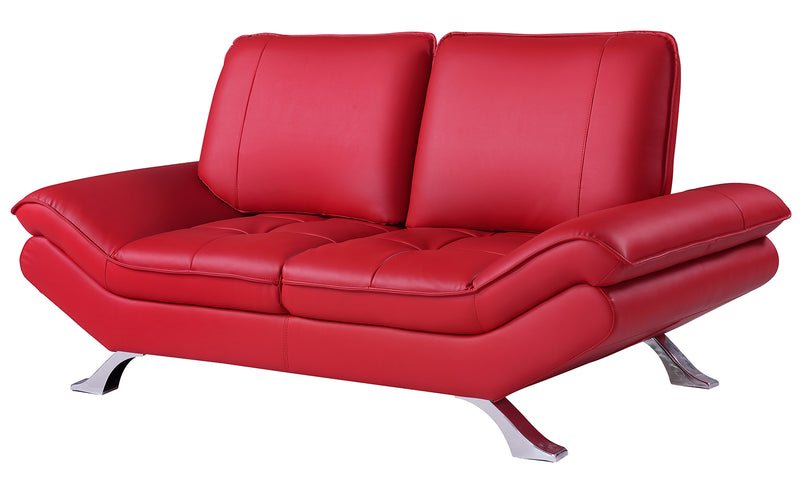 Global Furniture UFM151 Loveseat in Red image